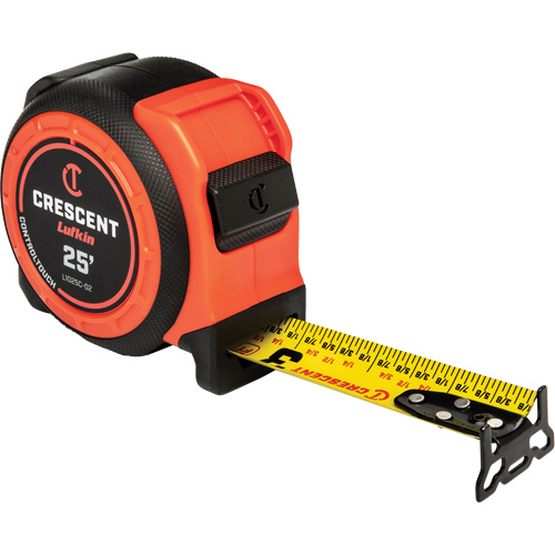 CONTROLTOUCH Tape Measure, 1-3/16" x 25', SAE Graduations Northern Industrial Supply Inc.