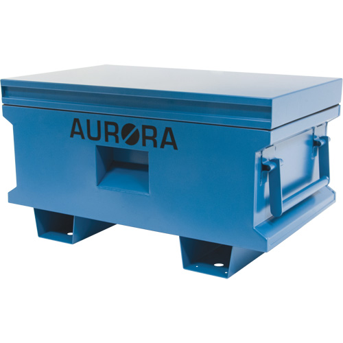 Coffre &agrave; outils de chantier, 33" x 20-3/10" x 18-3/10", Acier, Bleu Northern Industrial Supply Inc.