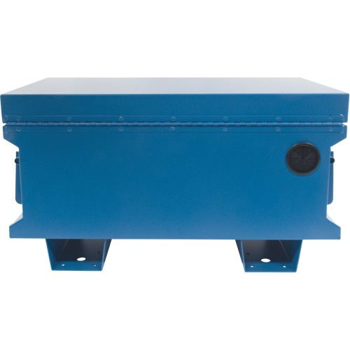 Coffre &agrave; outils de chantier, 33" x 20-3/10" x 18-3/10", Acier, Bleu Northern Industrial Supply Inc.