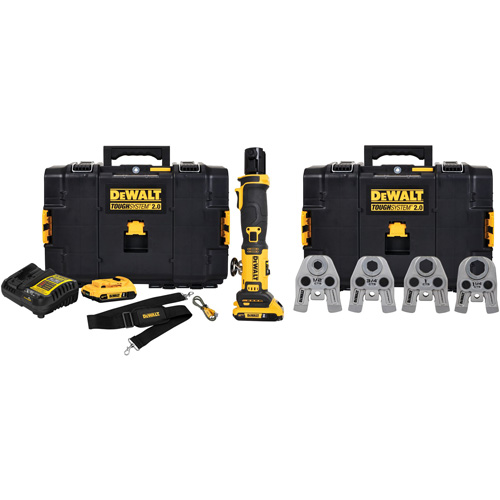 Compact Press Tool Kit with CTS Jaws, 1/2" - 1-1/4", Power Driven Northern Industrial Supply Inc.