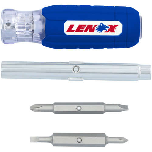 6-in-1 Multi-Bit Screwdriver, Textured Handle Northern Industrial Supply Inc.