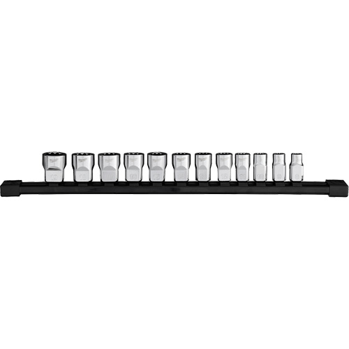 Jeu de douilles m&eacute;triques &agrave; 12 pans, 12 Mcx, Prise de 3/8" Northern Industrial Supply Inc.