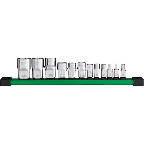 Jeu de douilles, Torx, Prise 1/4"/1/2"/3/8", 12 mr Northern Industrial Supply Inc.