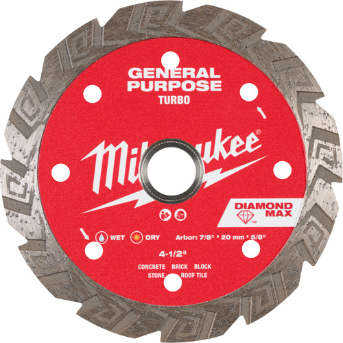 DIAMOND MAX Turbo General Purpose Diamond Blade Northern Industrial Supply Inc.