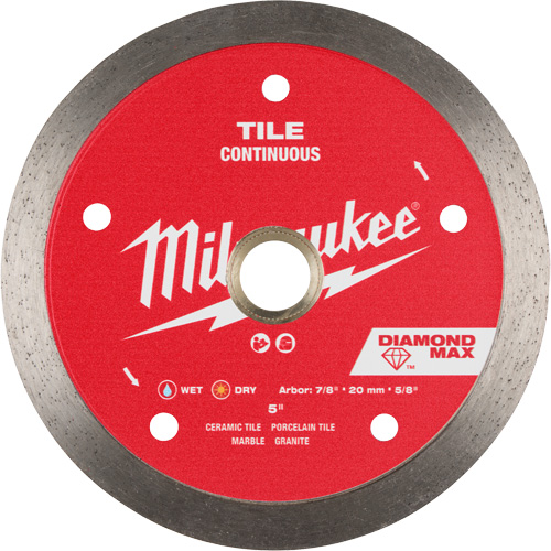 DIAMOND MAX Continuous Tile Diamond Blade Northern Industrial Supply Inc.