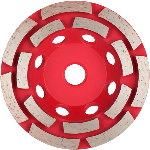 Meule boisseau diamant&eacute;e &agrave; rang&eacute;e double DIAMOND MAX Northern Industrial Supply Inc.