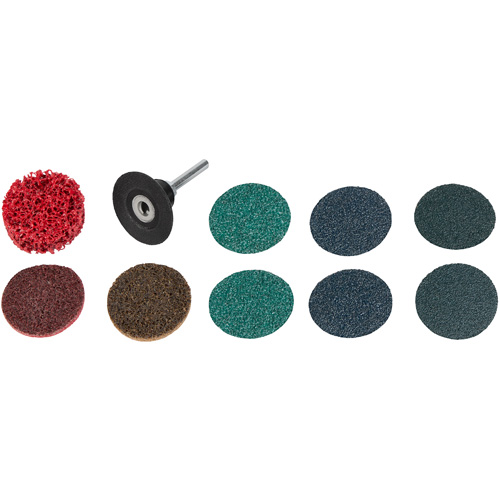 10-Piece 2" Quick Change Disc Kit Northern Industrial Supply Inc.