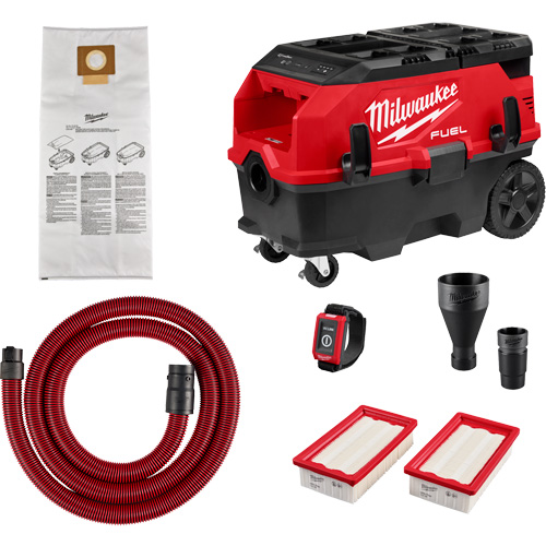 M18 FUEL 9 Gallon Dual Battery Dust Extractor with PACKOUT Compatibility and VACLINK Kit, 27-3/4" x 19" Northern Industrial Supply Inc.