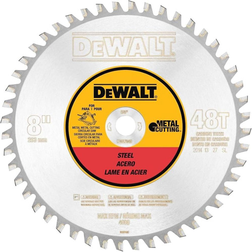 Lame circulaire pour m&eacute;taux ferreux, 8", 40 dents, Pour M&eacute;tal Northern Industrial Supply Inc.