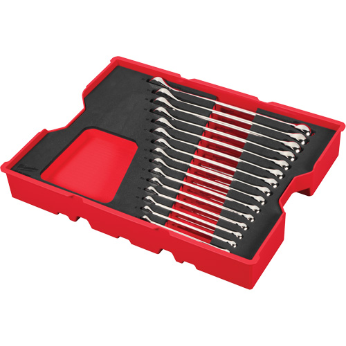 Wrench Set with Tray for PACKOUT Drawers, Combination, 15 Pieces, Metric Northern Industrial Supply Inc.