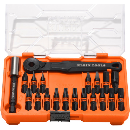 ProFlex Micro Ratchet Impact-Rated Bit Set, 20 Pcs, 1/4" Drive Size Northern Industrial Supply Inc.