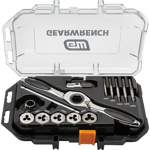 SAE Ratcheting Tap & Die Set, 15 Pieces Northern Industrial Supply Inc.
