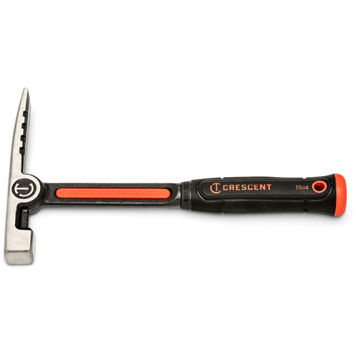 Brick Hammer, 15 oz., Solid Steel Handle, 7" L Northern Industrial Supply Inc.