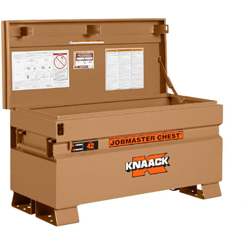 Coffre de chantier mod&egrave;le 42 avec cadenas, 42" x 19" x 23-3/8", Acier, Havane Northern Industrial Supply Inc.