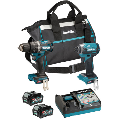 Ensemble doutils sans fil 40?Vmax XGT &agrave; moteur sans balais : visseuse &agrave; chocs et perceuse-visseuse &agrave; percussion, Lithium-ion, 40 V Northern Industrial Supply Inc.