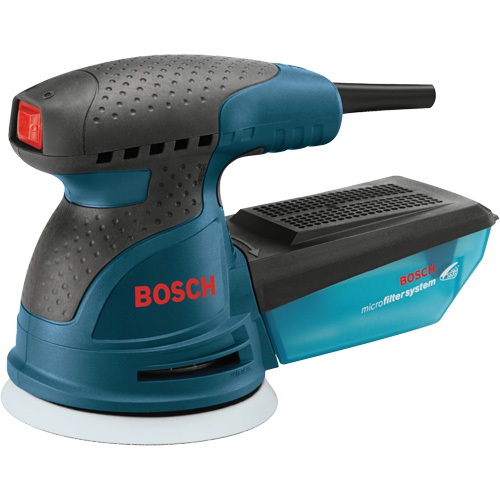 Single-Speed Palm Random Orbit Sander/Polisher, 5" Sand Paper, 2.5 A, 120 V Northern Industrial Supply Inc.