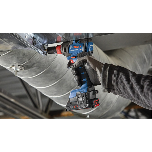 Ensemble visseuse/cl&eacute; &agrave; chocs 2-en-1 pour embouts et douilles, 1/2", 1800 lb-po Couple max., 18 V, Lithium-ion Northern Industrial Supply Inc.