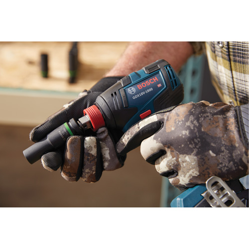 Ensemble visseuse/cl&eacute; &agrave; chocs 2-en-1 pour embouts et douilles, 1/2", 1800 lb-po Couple max., 18 V, Lithium-ion Northern Industrial Supply Inc.