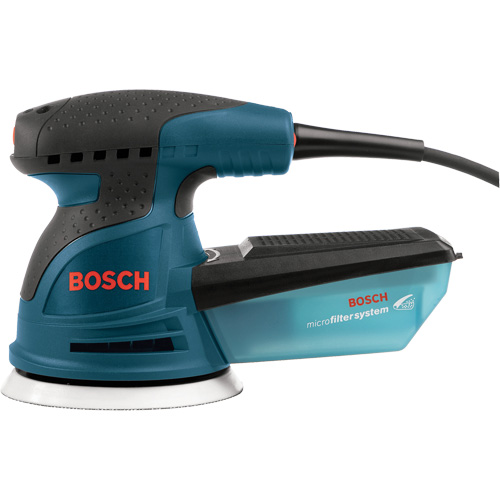 Palm Random Orbit Sander/Polisher, 5" Sand Paper, 2.5 A, 120 V Northern Industrial Supply Inc.