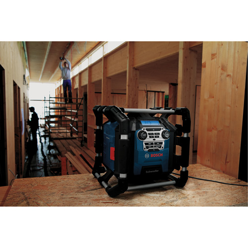 Jobsite Radio with Bluetooth&reg; 5.0 & Power Station, Lithium-Ion, 18 V Northern Industrial Supply Inc.