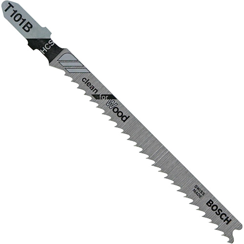 Jigsaw Blade, Carbon Steel, T-Shank, 4" L, 10 TPI Northern Industrial Supply Inc.