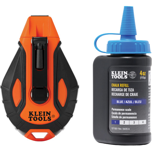 Smooth Retractable Chalk Reel with Chalk Refill Northern Industrial Supply Inc.