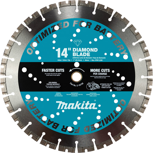 General Purpose Thin Kerf Diamond Blade, 14", Brick/Concrete/Stone Use Northern Industrial Supply Inc.