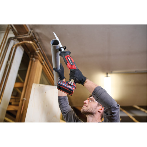 Scie alternative compacte &agrave; une main sans fil (outil seulement), 18 V, Lithium-ion Bloc-pile, 0-3000 coups/min Northern Industrial Supply Inc.