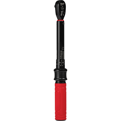 Torque Wrench, Click, 1/4" Square Drive, 4.5 - 22.6 N.m/40 - 200 in-lbs Northern Industrial Supply Inc.