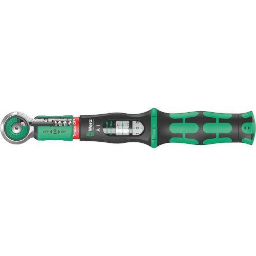 Cl&eacute; dynamom&eacute;trique Safe-Torque A 1, &agrave; cliquer, Entraînement 1/4" carr&eacute;, 2 - 9 lb-pi Northern Industrial Supply Inc.