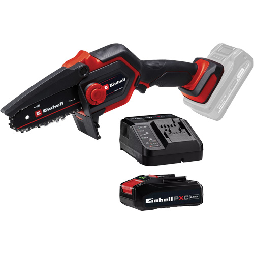 Scie &agrave; chaîne d'&eacute;lagage compacte sans fil avec batterie 2,5 Ah et ensemble de d&eacute;part de chargeur, 6", &agrave; pile, 18 V Northern Industrial Supply Inc.