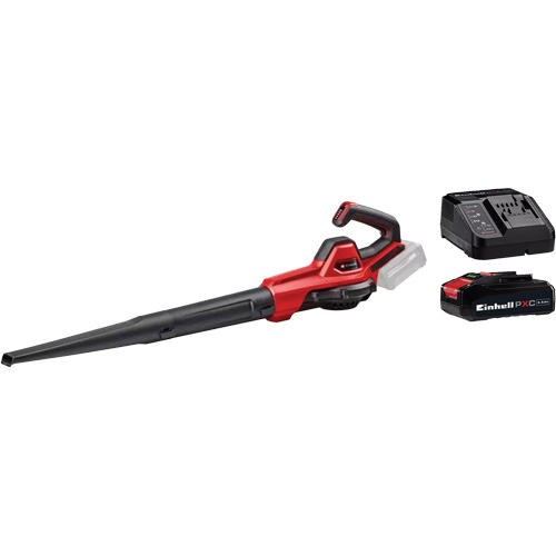 Cordless 110 CFM Universal Blower with 2.5Ah Battery & Charger Starter Kit, 18 V, 155.34 MPH Output, Battery Powered Northern Industrial Supply Inc.