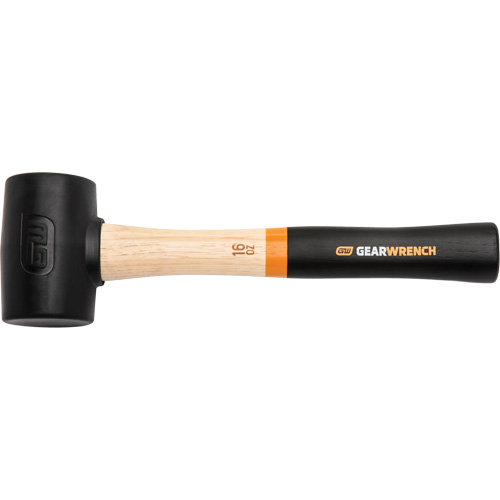 Rubber Mallet, 16 oz., Wood Handle, 13" L Northern Industrial Supply Inc.