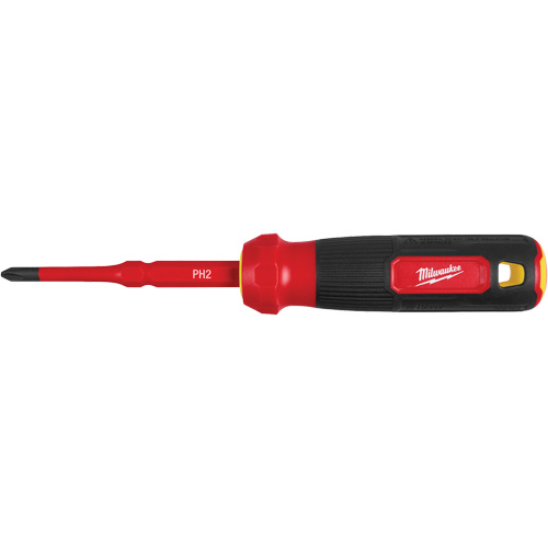 Tournevis &agrave; embouts interchangeables &agrave; tige articul&eacute;e isol&eacute; 1000 V, 2-en-1, 8-4/5" lo, Prise Coussin&eacute;e Northern Industrial Supply Inc.