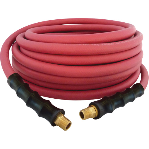 MAXPRO Rubber Hose, Air/Water, EPDM Rubber/Polyester, 3/8" dia. x 50', 300 psi, 1/4 NPT Northern Industrial Supply Inc.