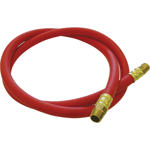 Tuyau de raccordement pour d&eacute;vidoir de tuyau, Air, Caoutchouc EDPM, 1/2" dia. x 5', 300 psi, 1/2 NPT Northern Industrial Supply Inc.