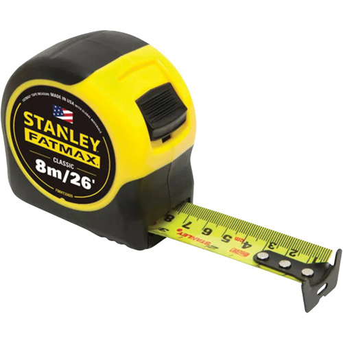FATMAX&reg; Tape Measure, 1-1/4" x 26'/8 m, Imperial & Metric Graduations Northern Industrial Supply Inc.