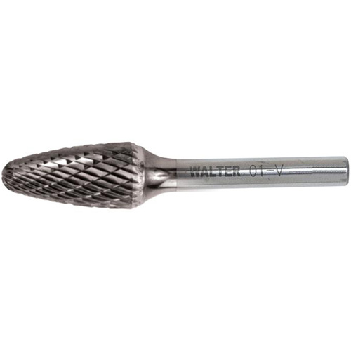 Double Cut Ballnose Tree Burr, SF-42, 1/8" Dia., 1/2" Depth of Cut Northern Industrial Supply Inc.