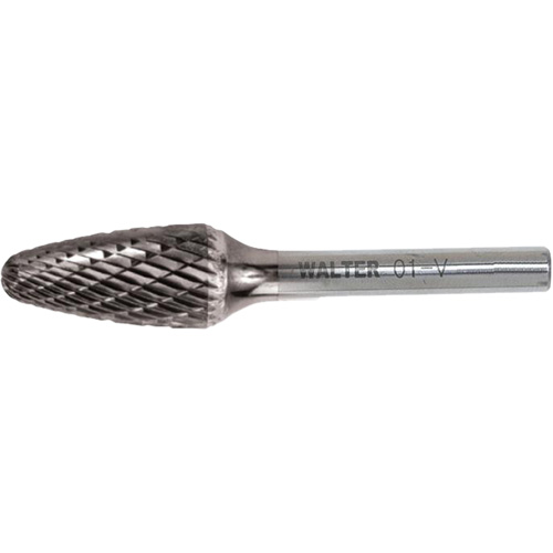 Tree Carbide Burr, SA, 1/2" Dia. Northern Industrial Supply Inc.