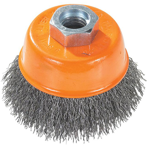 Crimped Wire Cup Brush with Ring Northern Industrial Supply Inc.