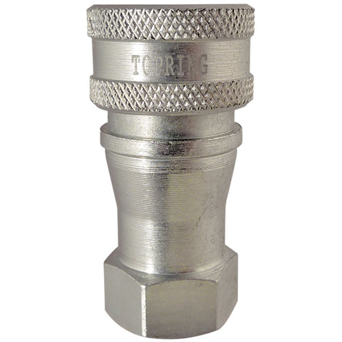 Hydraulic Quick Coupler - Steel Manual Coupler, Brass/Stainless Steel Northern Industrial Supply Inc.
