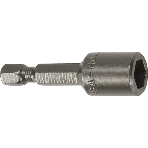 Tourne-&eacute;crou pour vis m&eacute;trique de feuille m&eacute;tallique, Embout 10 mm, Prise 1/4", 44,5 mm lo, Magn&eacute;tique Northern Industrial Supply Inc.