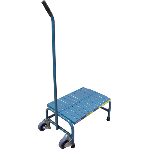 Escabeaux roulants Tilt-N-Roll, 1 marche(s), 16" l x 29" la x 12" h, Capacit&eacute; 300 lb Northern Industrial Supply Inc.