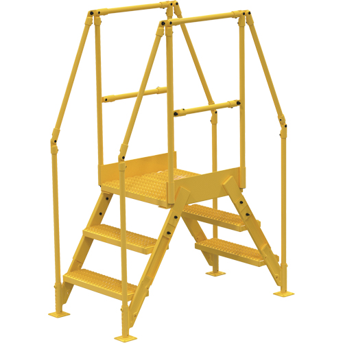 Crossover Ladder, 54-1/2" Overall Span, 30" H x 24" D, 24" Step Width Northern Industrial Supply Inc.
