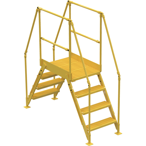 Crossover Ladder, 79 " Overall Span, 40" H x 36" D, 24" Step Width Northern Industrial Supply Inc.