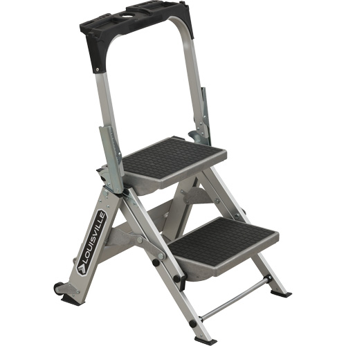 &eacute;chelle escabeau avec roues pivotantes, 2 marches, 23" x 21" x Hauteur 34,50" Northern Industrial Supply Inc.