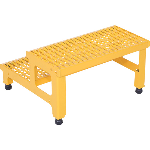 Plate-forme ajustable Step-Mate, 2 marche(s), 23-13/16" la x 22-7/8" lo x 15-1/4" h, Capacit&eacute; 500 lb Northern Industrial Supply Inc.