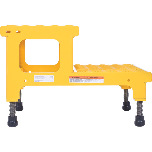 Plate-forme ajustable Step-Mate, 2 marche(s), 23-13/16" la x 22-7/8" lo x 15-1/4" h, Capacit&eacute; 500 lb Northern Industrial Supply Inc.
