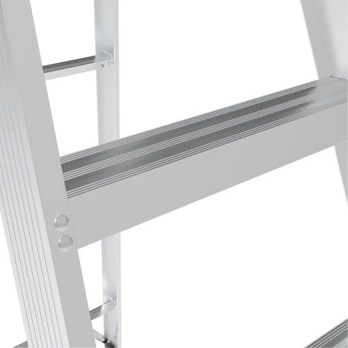 Step Ladder, 6', Aluminum, 225 lbs. Capacity, Type 2 Northern Industrial Supply Inc.