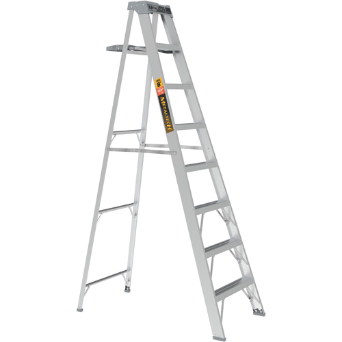 Step Ladder with Paint Tray, 8', Aluminum, 225 lbs. Capacity, Type 2 Northern Industrial Supply Inc.
